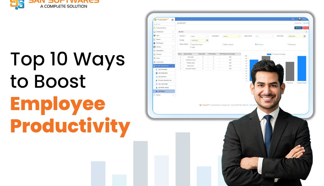 Top 10 Ways to Boost Employee Productivity
