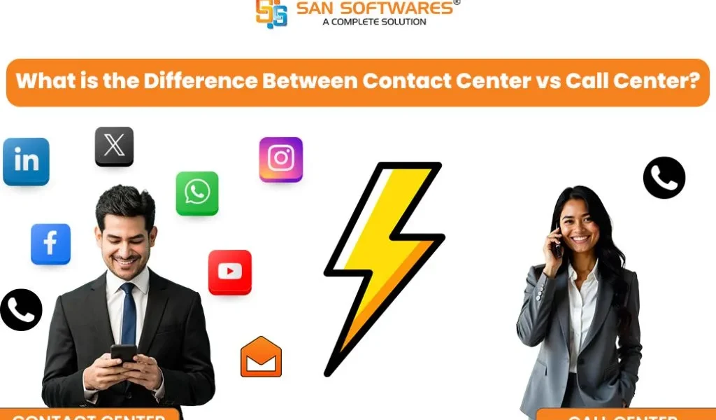 What is the Difference Between Contact Center vs Call Center?
