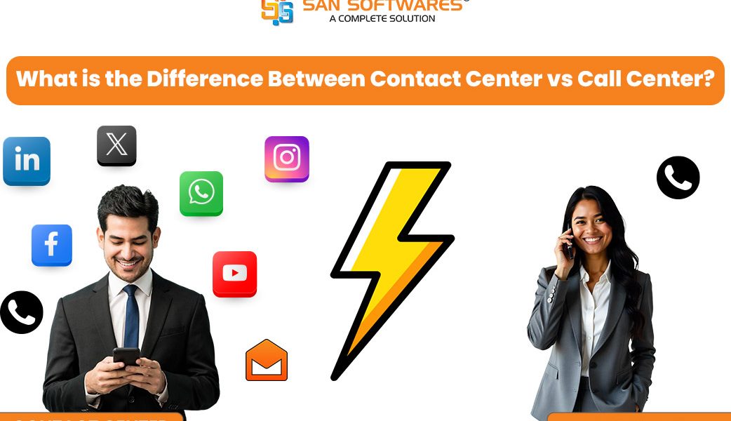 What is the Difference Between Contact Center vs Call Center?