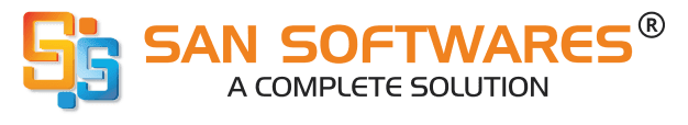 SAN Softwares Logo