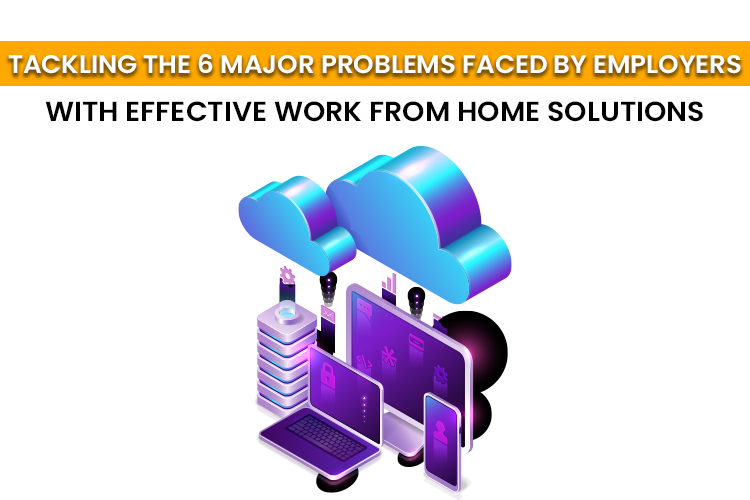 Tackling the 6 Major Problems Faced by Employers with Effective Work from Home Solutions