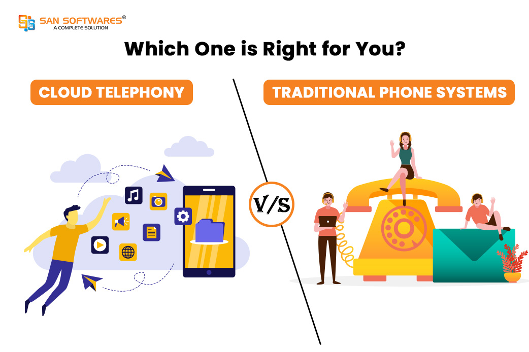 Difference Between Cloud Telephony and Traditional Phone System