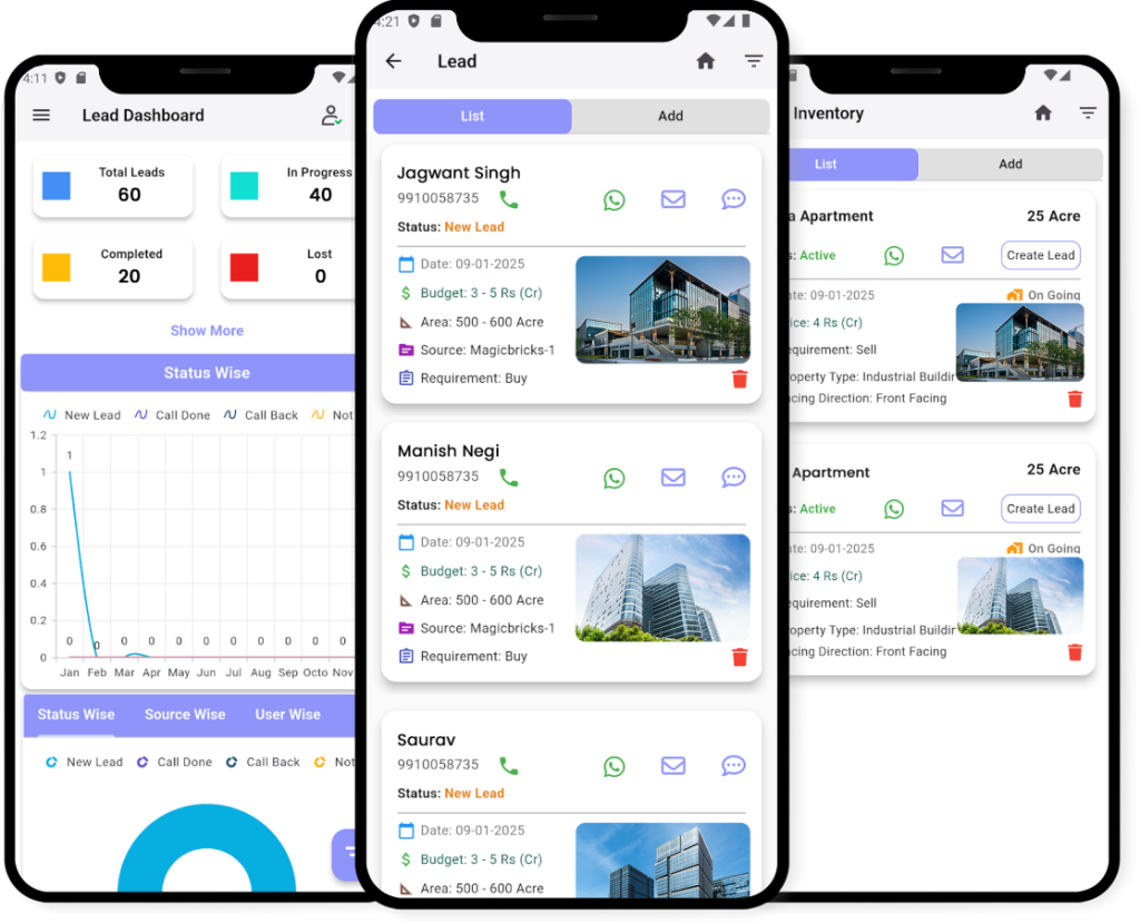Mobile App MeraEstate