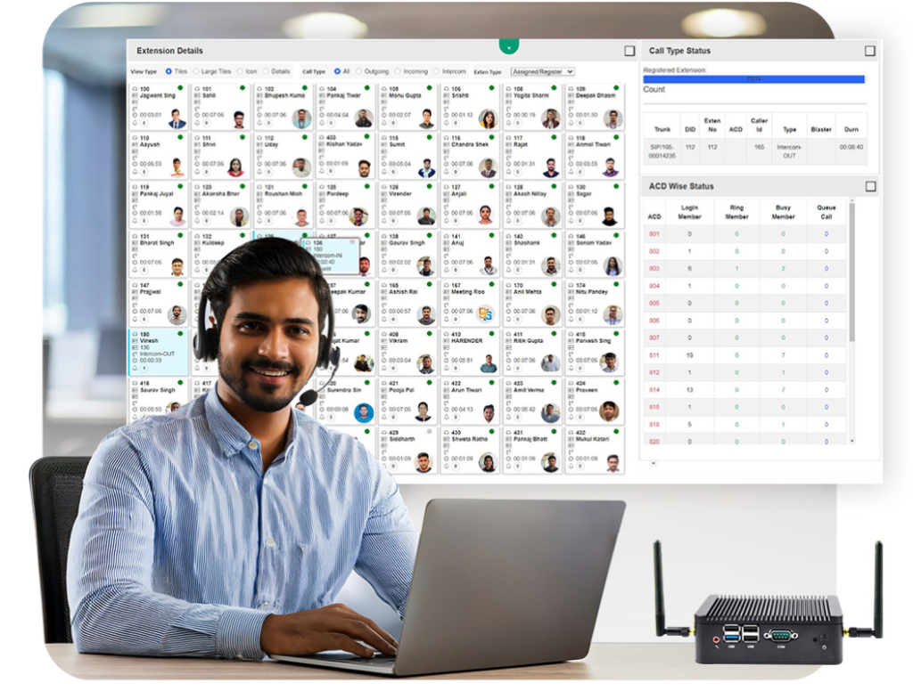 IPPBX System Live Monitoring