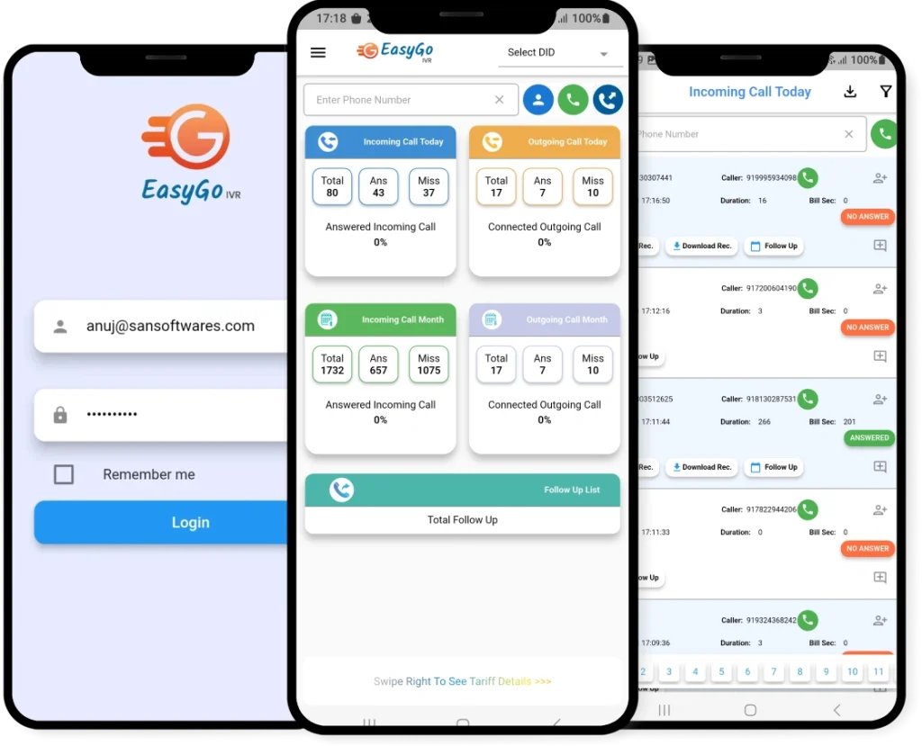 Hosted IVR Mobile App