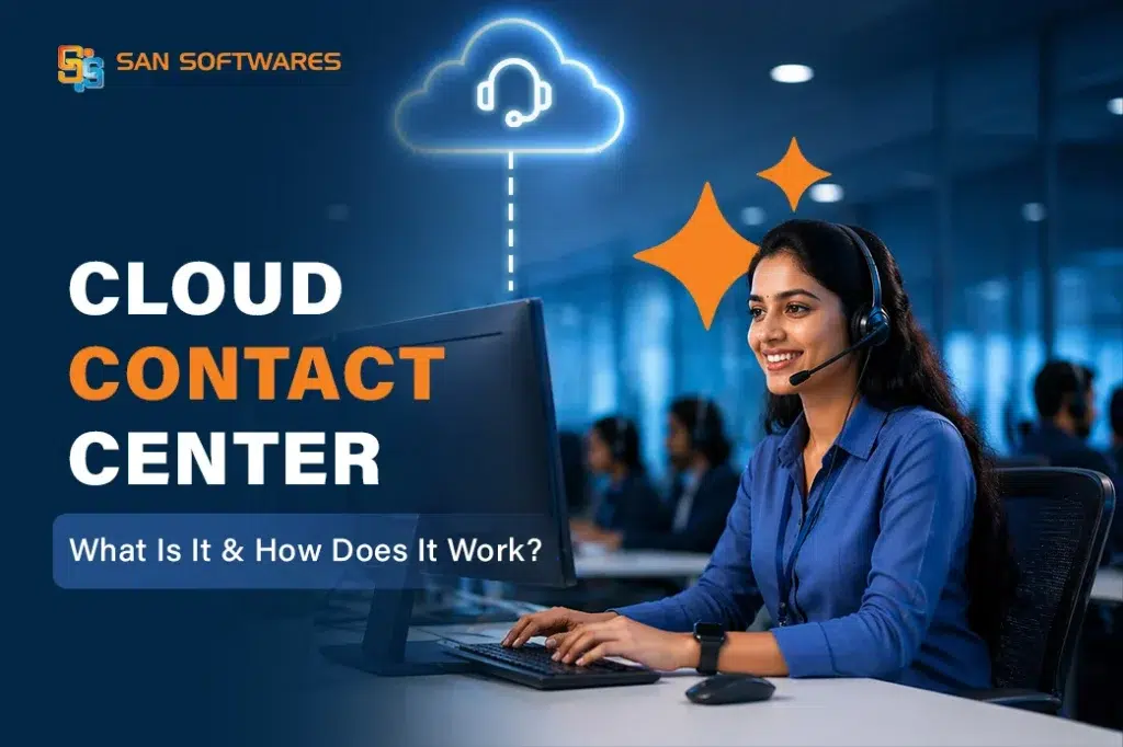 what a cloud contact center is, how it works