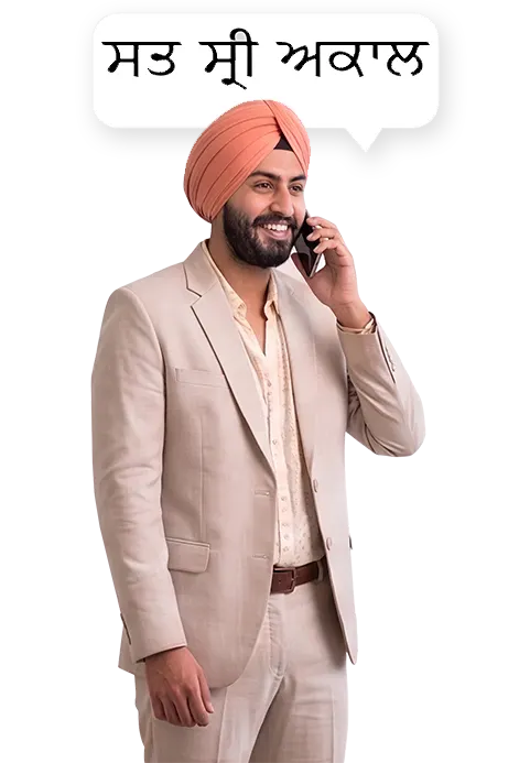 Punjabi-speaking caller