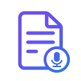 AI Call Transcription Icon