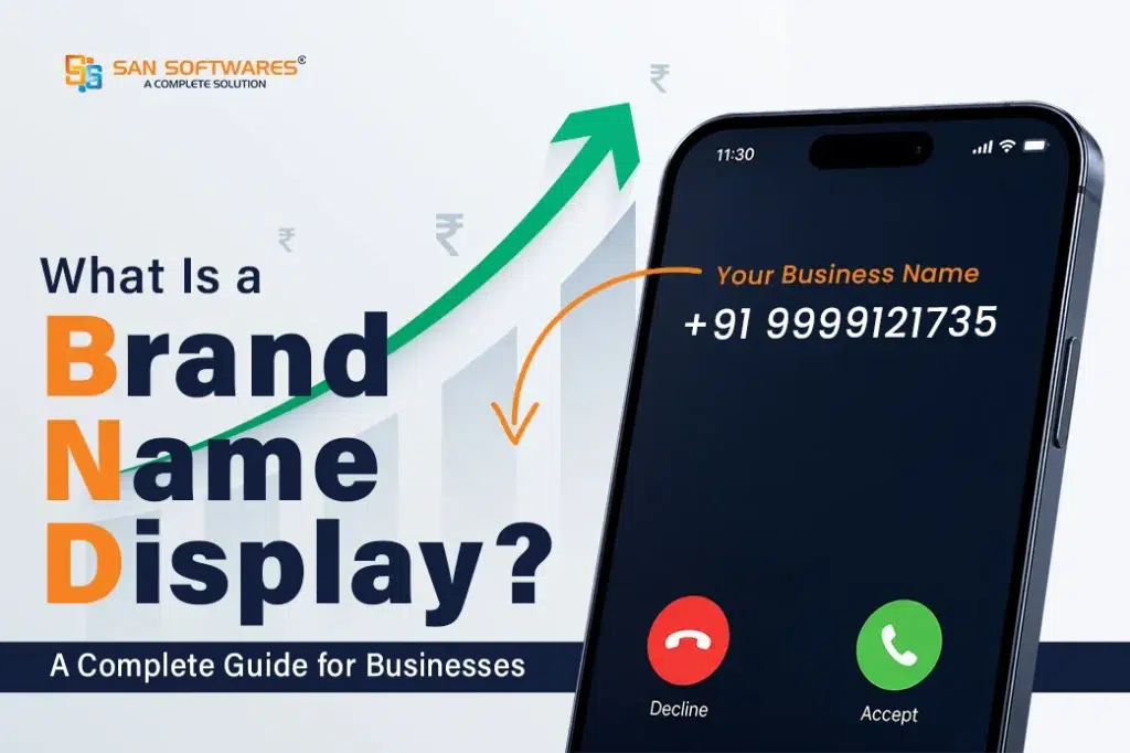 A mobile Screen Showcasing Brand Name Display (BND) Increase Trust and Business