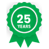 25+ Years of Experience Icon
