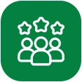 Enhanced Customer Satisfaction icon