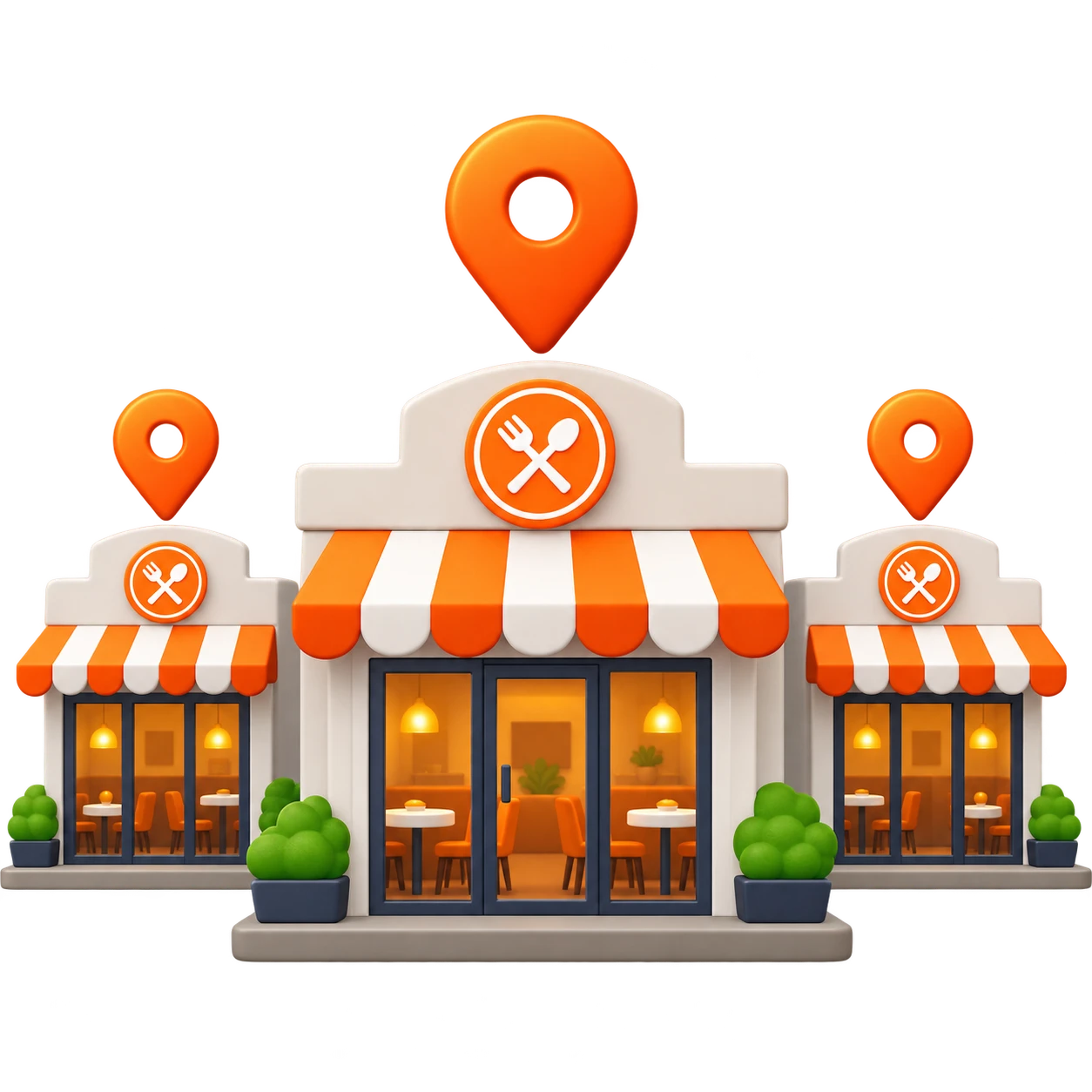 Multi-Outlet Communication Icon