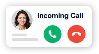 Incoming Customer Call Notification